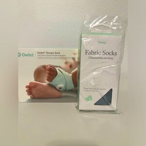 Brand new never opened Owlet dream sock